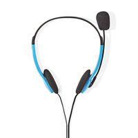 Nedis CHST100BU hoofdtelefoon/headset Blauw - thumbnail