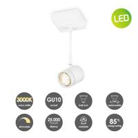 Home sweet home LED opbouwspot Manu ↔ 9,5 cm - wit