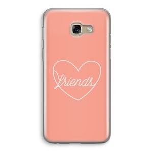 Friends heart: Samsung Galaxy A5 (2017) Transparant Hoesje