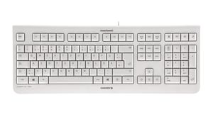 CHERRY KC 1000 toetsenbord USB QWERTY Amerikaans Engels Grijs