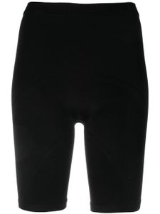 DSQUARED2 short taille-haute à bande logo - Noir