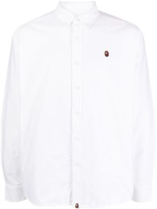 A BATHING APE® t-shirt Ape Head en coton - Blanc