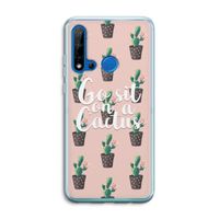 Cactus quote: Huawei P20 Lite (2019) Transparant Hoesje