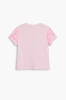 T-shirt met korte mouwen en lettering - RED - 9/10