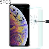5 pc's ENKAY Hat-Prins 0 26 mm 9H 2.5D Tempered glas Film voor iPhone XS Max