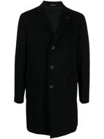 Tagliatore manteau mi-long à simple boutonnage - Noir