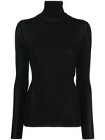 TOM FORD roll-neck ribbed-knit jumper - Noir