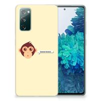 Samsung Galaxy S20 FE Telefoonhoesje met Naam Monkey