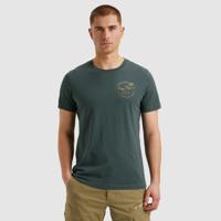 Pme Legend Ptss2504596 Single Jersey Package Print T-shirts 9076 Dark Slate