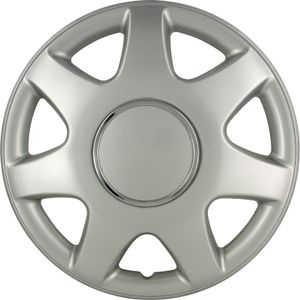 Wieldoppenset Florida 14-inch zilver PP8624SL