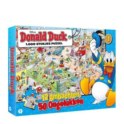 Donald Duck 12 Ambachten Puzzel 1000 Stukjes