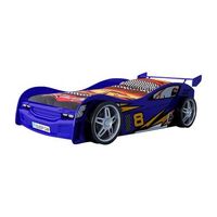 Vipack autobed Night Racer - blauw - 68,5x111x241,5 cm