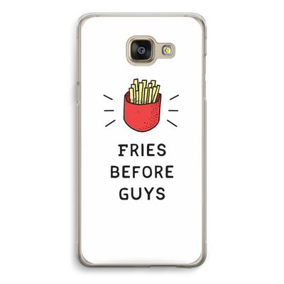 Fries before guys: Samsung Galaxy A5 (2016) Transparant Hoesje