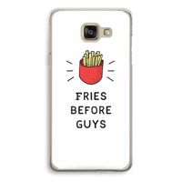 Fries before guys: Samsung Galaxy A5 (2016) Transparant Hoesje