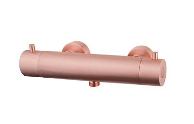 Wiesbaden Cool Touch douchethermostaat geborsteld koper