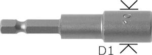 Bosch Accessoires Dopsleutels 50 x 12 mm, M 7 1st - 2608550090