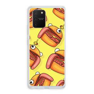 Hamburger: Samsung Galaxy S10 Lite Transparant Hoesje