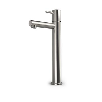 Hotbath Buddy Fonteinkraan - uitloop 11cm - opbouw - hoog model - geborsteld nikkel EH001GN
