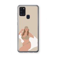 One of a kind: Samsung Galaxy A21s Transparant Hoesje