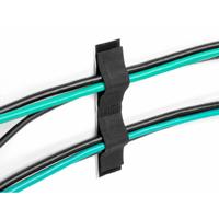 Delock 19098 Kabelclips Nylon Zwart 10 stuk(s)