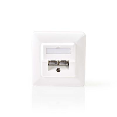Nedis Wandcontactdoos netwerk 2xRJ45