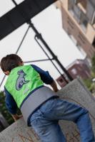 Wowow reflecterend vest "zippy jacket green" reflective children zippy green gr. s