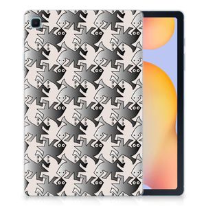 Samsung Galaxy Tab S6 Lite | S6 Lite (2022) Back Case Salamander Grey