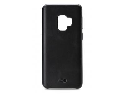 Senza Senza Pure Leather Cover Samsung Galaxy S9 Deep Black