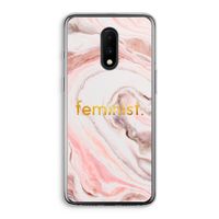 Feminist: OnePlus 7 Transparant Hoesje