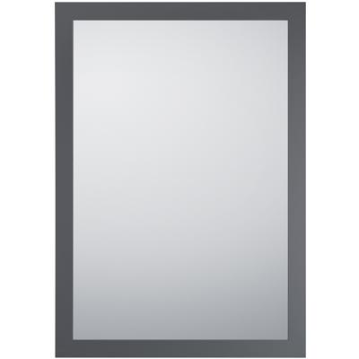 Spiegel - Trion Tiel - Wandspiegel - 48x68cm - MDF - Antraciet