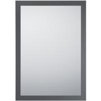 Spiegel - Trion Tiel - Wandspiegel - 48x68cm - MDF - Antraciet