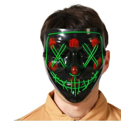 Masker Groen Horror LED Licht