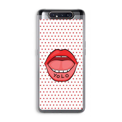Yolo Denise: Samsung Galaxy A80 Transparant Hoesje