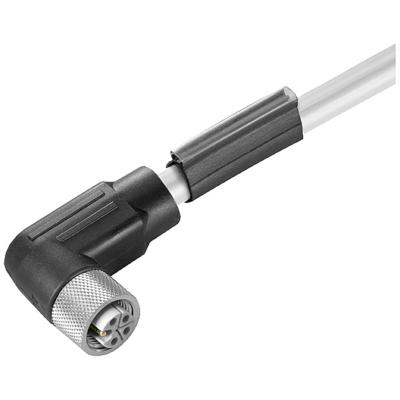 Weidmüller 2455200500 Sensor/actuator connector, geassembleerd M12 Aantal polen (sensoren): 5 5.00 m 1 stuk(s)