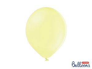 Ballonnen Lichtgeel Pastel (50st)