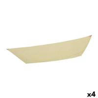 Schaduwdoeken Aktive Driehoekig Crème 200 x 0,5 x 300 cm (4 Stuks)