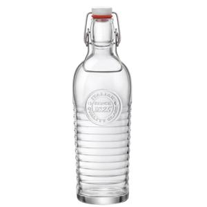 Bormioli Rocco beugelfles/weckfles - transparant - met beugeldop - 1200 ml