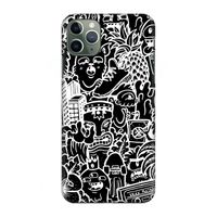 Vexx Black Mixtape: Volledig geprint iPhone 11 Pro Max Hoesje