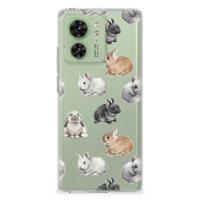 TPU Hoesje voor Motorola Edge 40 Konijntjes