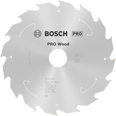 Bosch Accessoires Cirkelzaagblad St Wood 190X30/20X1.6/1.1X16T - 2608837706