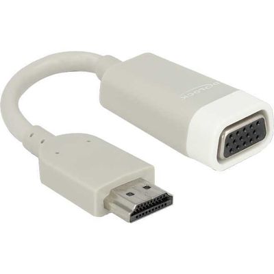 DeLOCK 65469 video kabel adapter VGA (D-Sub) HDMI Type A (Standaard) Wit