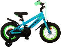 Volare Jongensfiets Rocky 12 Inch 20 cm Jongens Terugtraprem Turquoise - thumbnail