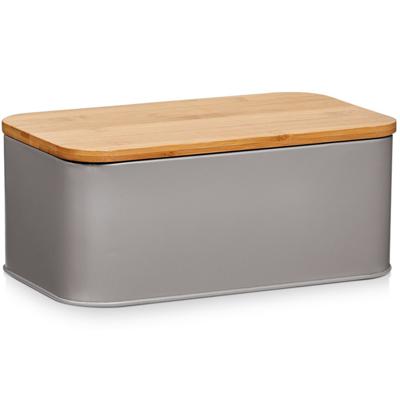Zeller broodtrommel - met deluxe snijplank deksel - 31 cm - brooddozen Zeller broodtrommel - met deluxe snijplank deksel - 31 cm - brooddozen