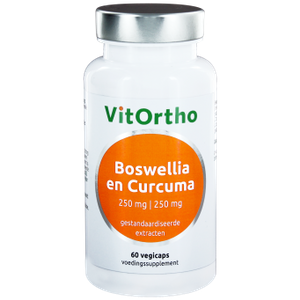 VitOrtho Boswellia en Curcuma Vegicaps