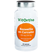 VitOrtho Boswellia en Curcuma Vegicaps - thumbnail