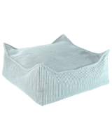 Poef Vierkant Peppermint Green