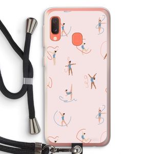 Dancing #3: Samsung Galaxy A20e Transparant Hoesje met koord