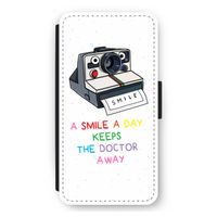 Smile: iPhone 11 Pro Max Flip Hoesje