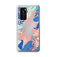 Tropisch: Huawei P40 Transparant Hoesje
