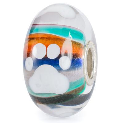 Trollbeads TGLBE-20387 Kraal Levensgezel zilver-glas